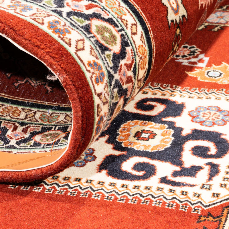 Loper Gabbeh Tapijt - Kashkuli Perzisch - 198 x 86 cm - rood