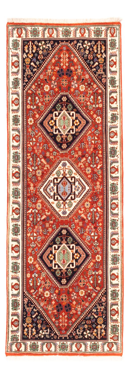 Loper Gabbeh Tapijt - Kashkuli Perzisch - 191 x 73 cm - oranje