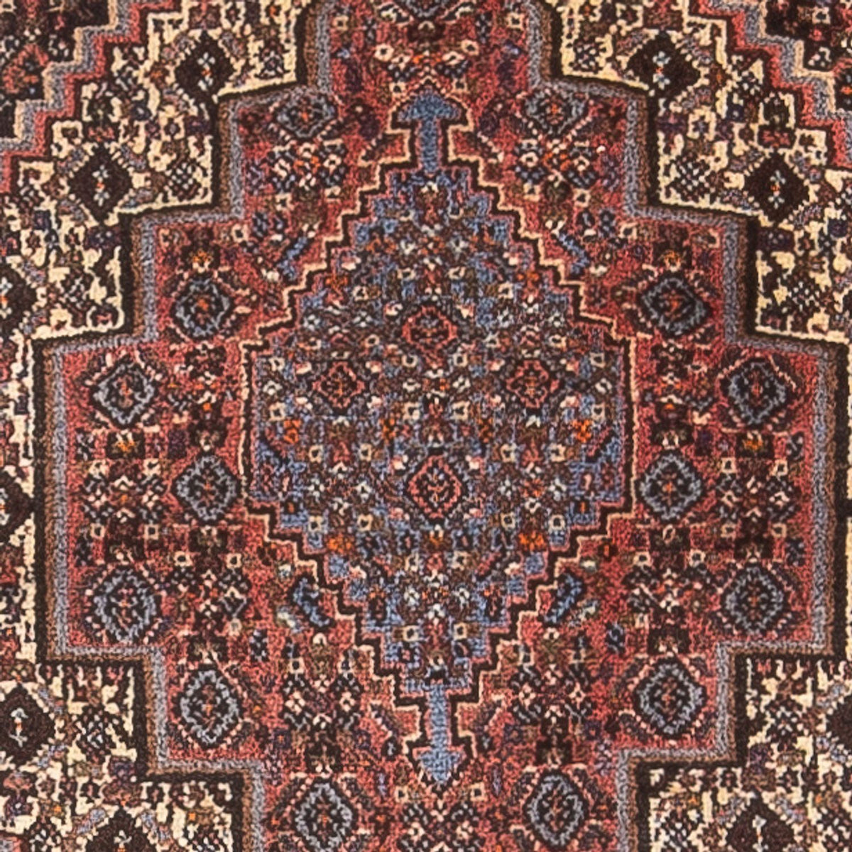 Perzisch tapijt - Klassiek - 90 x 72 cm - donker beige