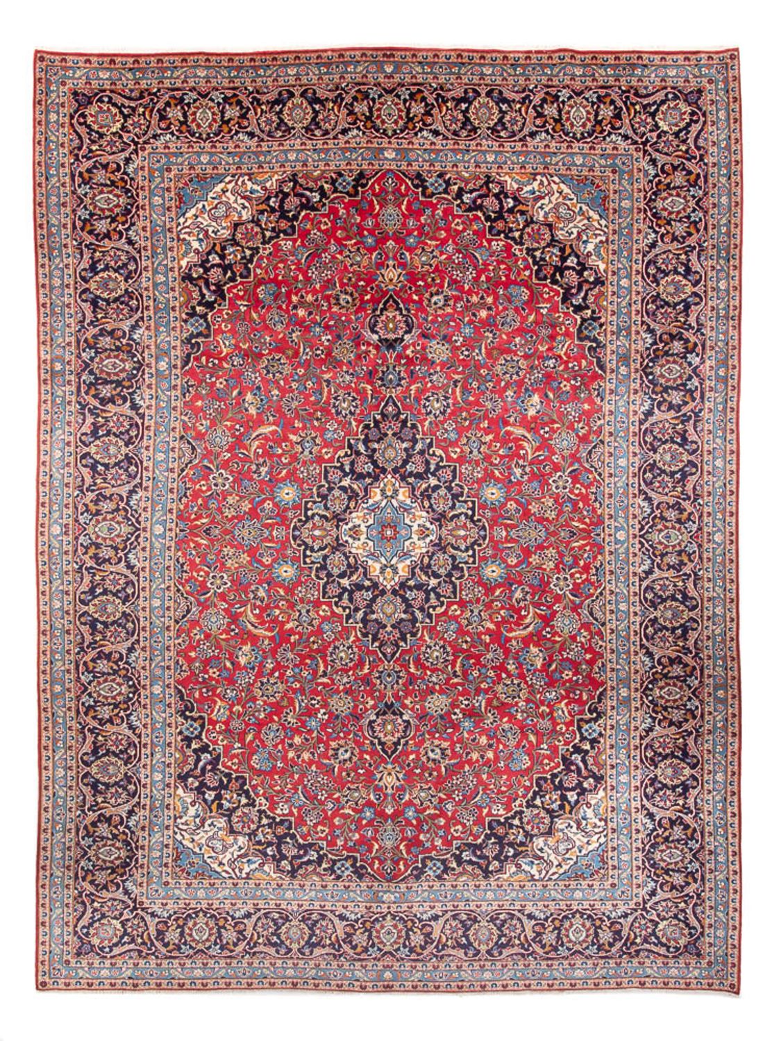 Perzisch tapijt - Keshan - 400 x 292 cm - rood