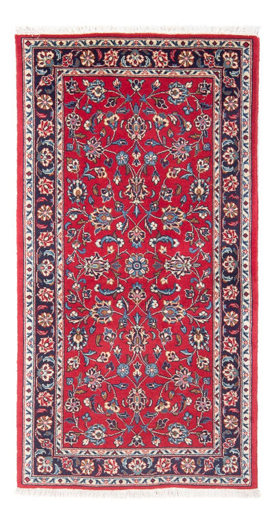 Kashan Tapijt 68x142cm - Perzisch tapijt - rood