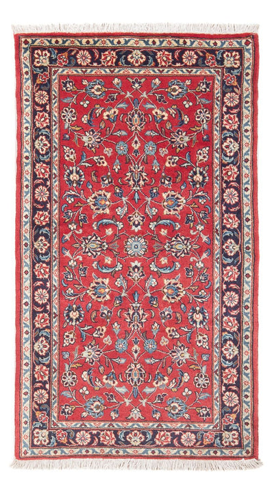 Kashan Tapijt 74x140cm - Perzisch tapijt - rood