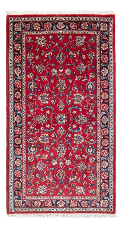 Kashan Tapijt 70x138cm - Perzisch tapijt - rood