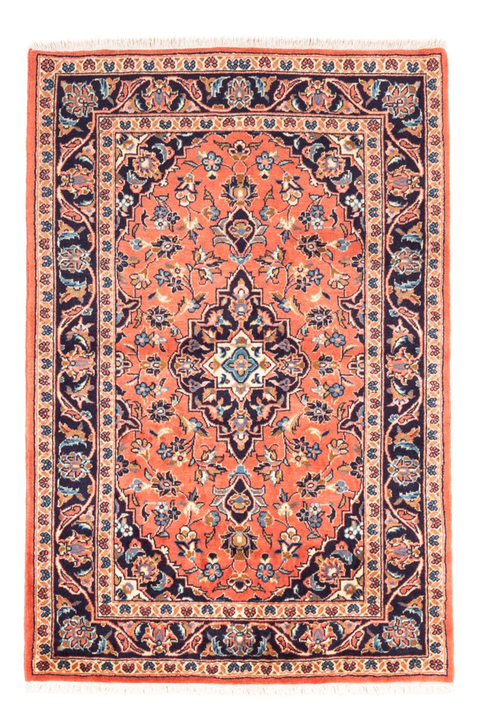 Perzisch tapijt - Keshan - 150 x 102 cm - oranje