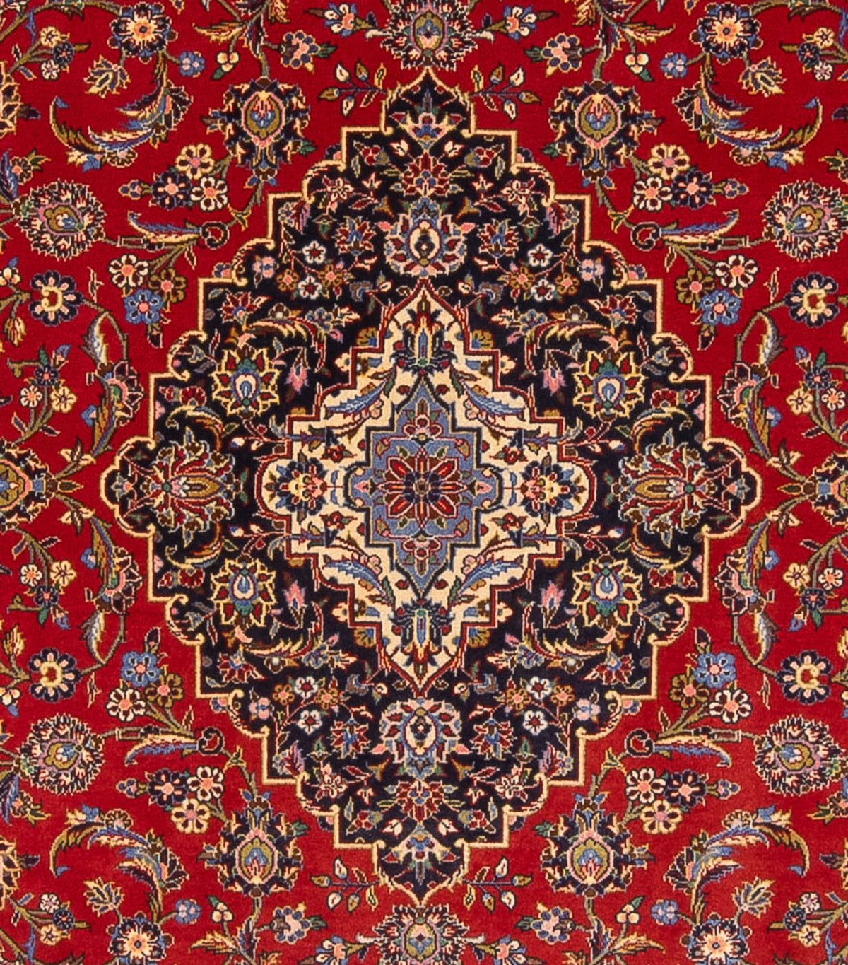 Perzisch tapijt - Keshan - 336 x 234 cm - rood
