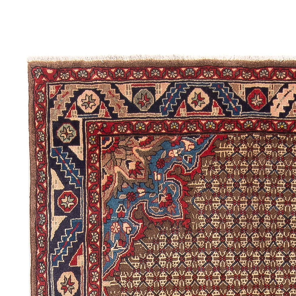 Perzisch Tapijt - Nomadisch - 306 x 157 cm - donker beige