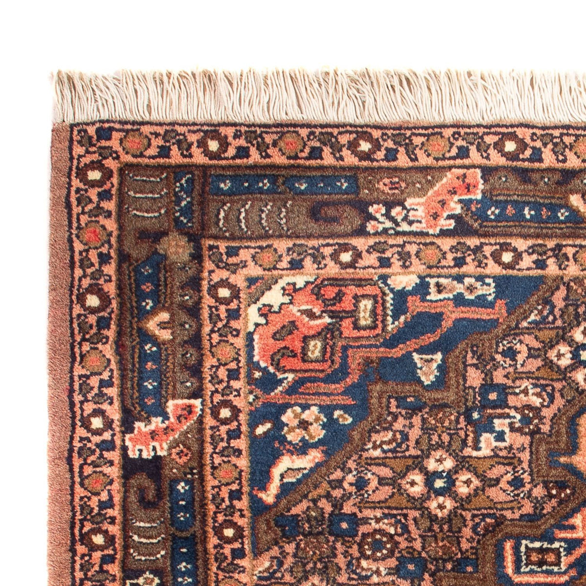 Perzisch Tapijt - Nomadisch - 90 x 75 cm - blauw