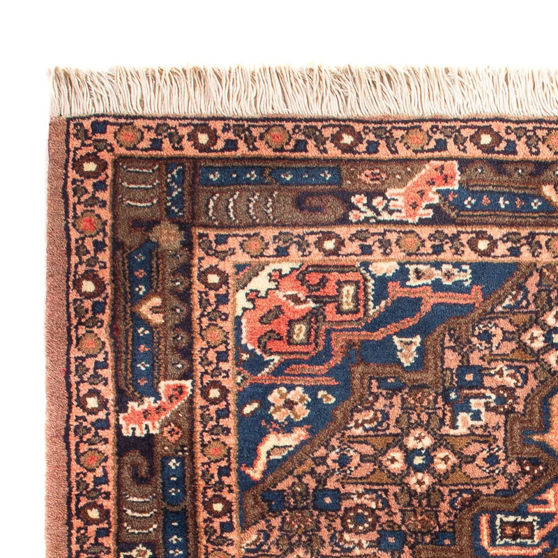 Perzisch Tapijt - Nomadisch - 90 x 75 cm - blauw