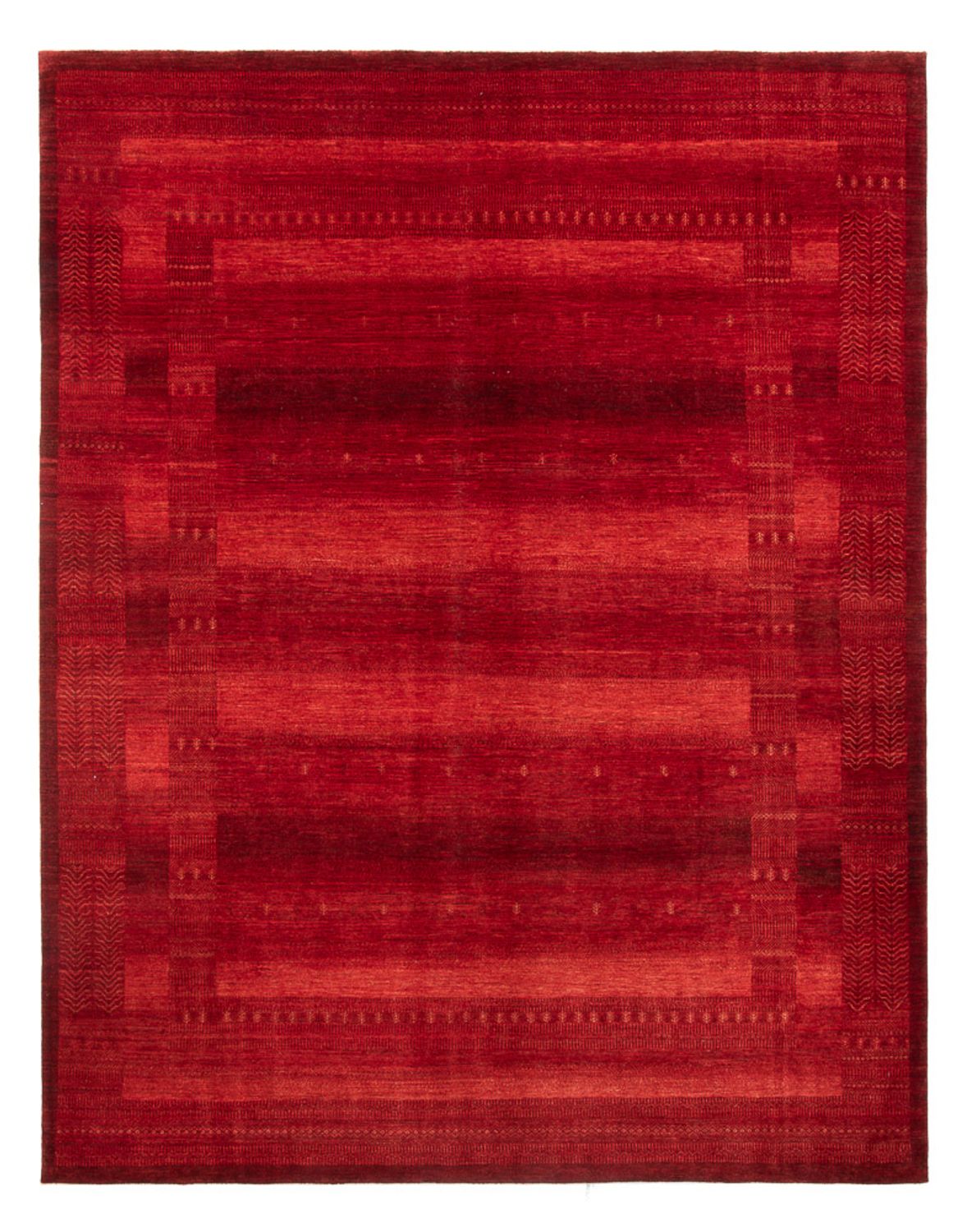 Gabbeh Tapijt - Loribaft Perzisch - 384 x 284 cm - rood