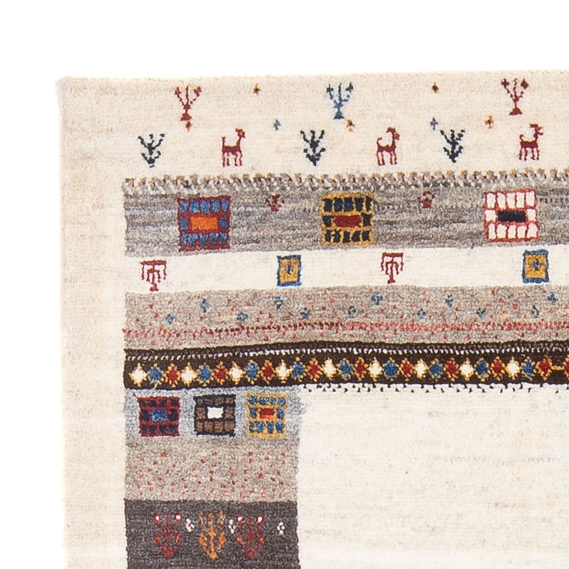 Gabbeh Tapijt - Loribaft Perzisch - 136 x 85 cm - veelkleurig