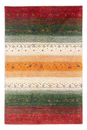 Gabbeh Tapijt - Loribaft Perzisch - 131 x 82 cm - veelkleurig