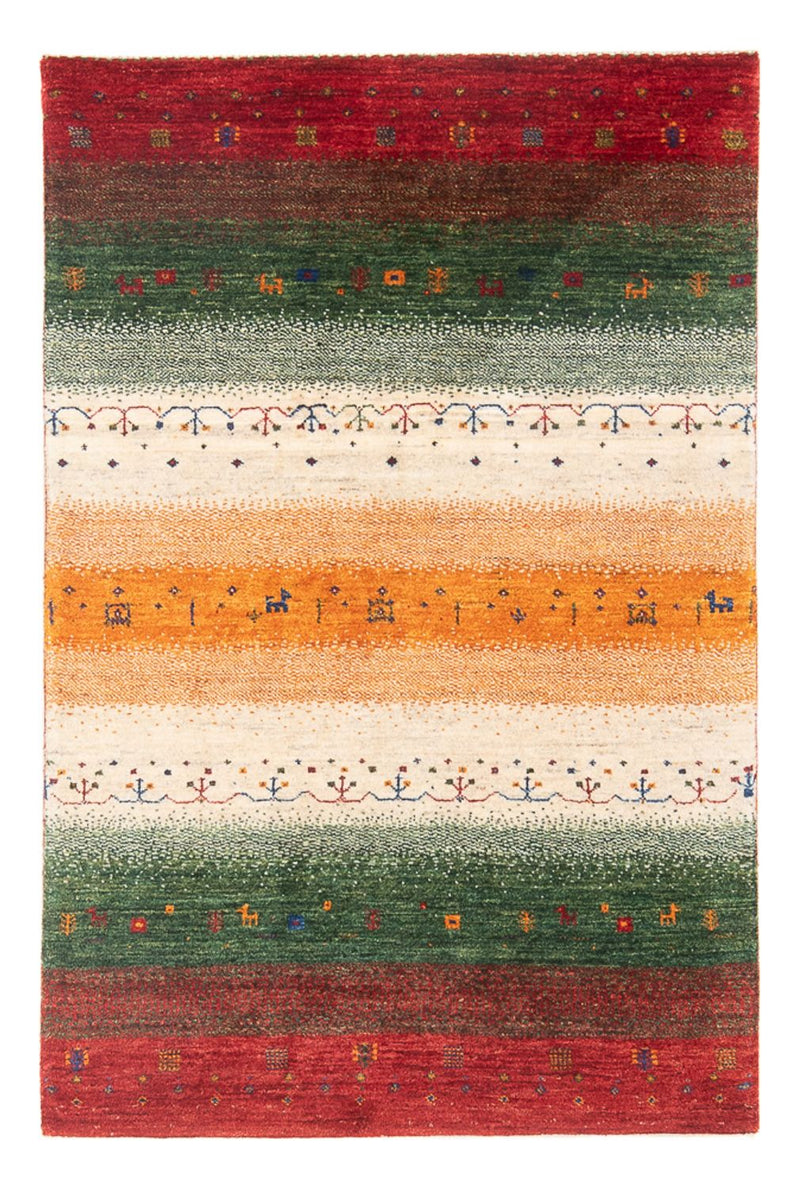 Gabbeh Tapijt - Loribaft Perzisch - 131 x 82 cm - veelkleurig