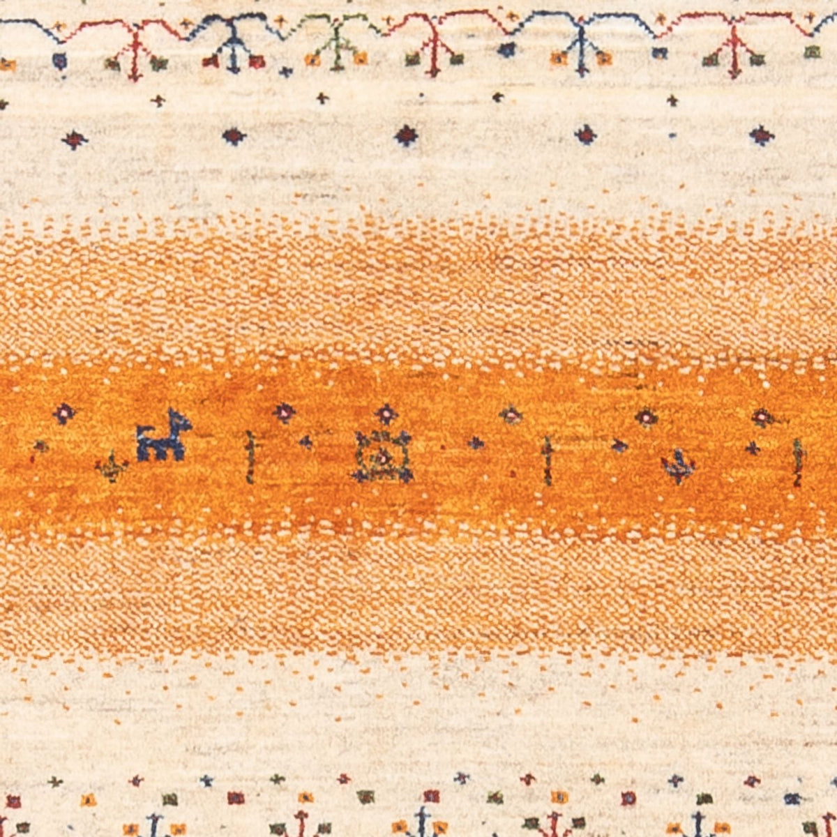 Gabbeh Tapijt - Loribaft Perzisch - 131 x 82 cm - veelkleurig