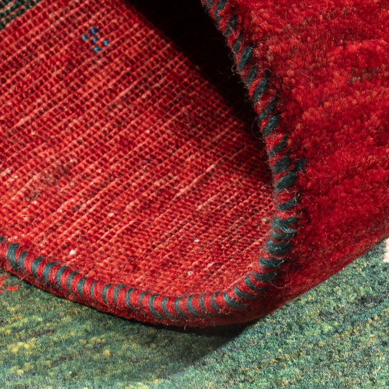 Gabbeh Tapijt - Loribaft Perzisch - 126 x 82 cm - veelkleurig