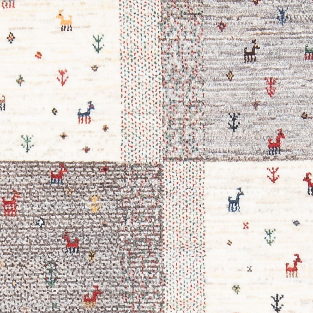 Gabbeh Tapijt - Loribaft Perzisch - 128 x 86 cm - veelkleurig