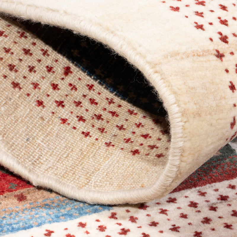 Gabbeh Tapijt - Loribaft Perzisch - 128 x 82 cm - veelkleurig