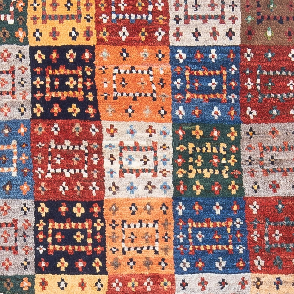 Gabbeh Tapijt - Loribaft Perzisch - 136 x 85 cm - veelkleurig