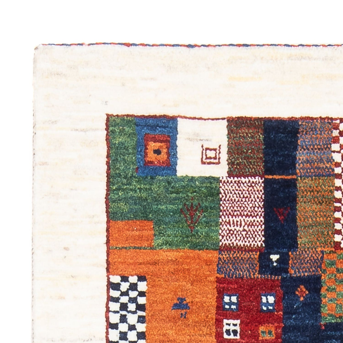 Loribaft Tapijt 83x126cm - Perserteppich Wollteppich