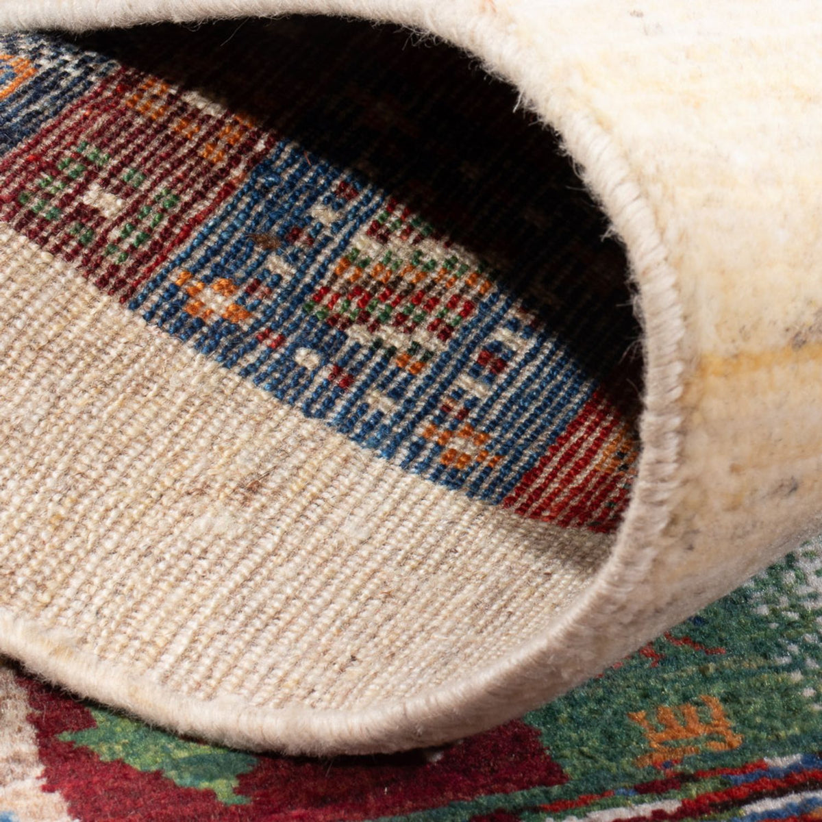 Gabbeh Tapijt - Loribaft Perzisch - 136 x 85 cm - veelkleurig