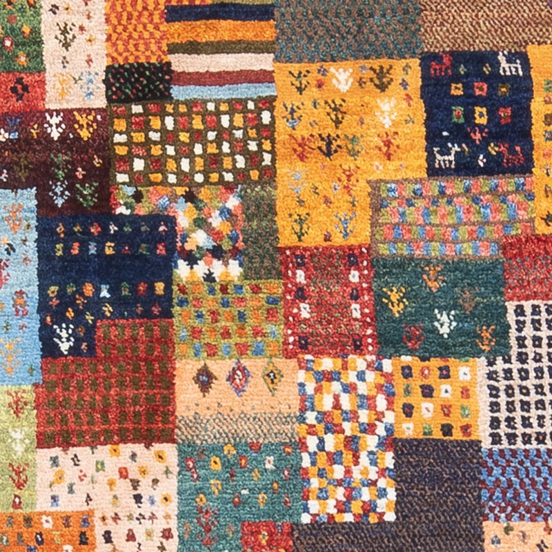 Gabbeh Tapijt - Loribaft Perzisch - 134 x 82 cm - veelkleurig