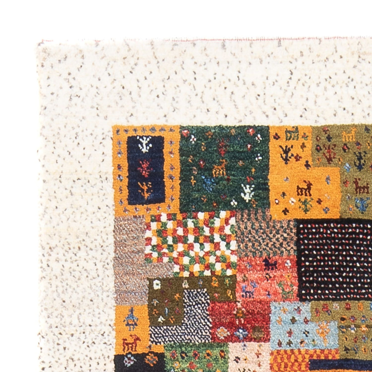 Gabbeh Tapijt - Loribaft Perzisch - 134 x 82 cm - veelkleurig