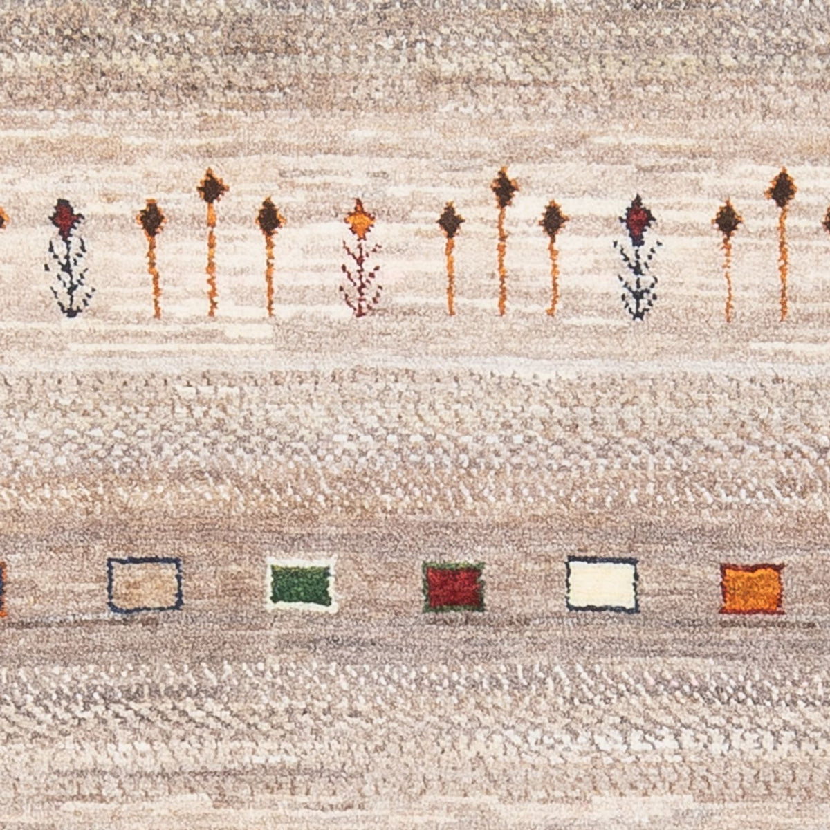 Gabbeh Tapijt - Loribaft Perzisch - 134 x 86 cm - veelkleurig