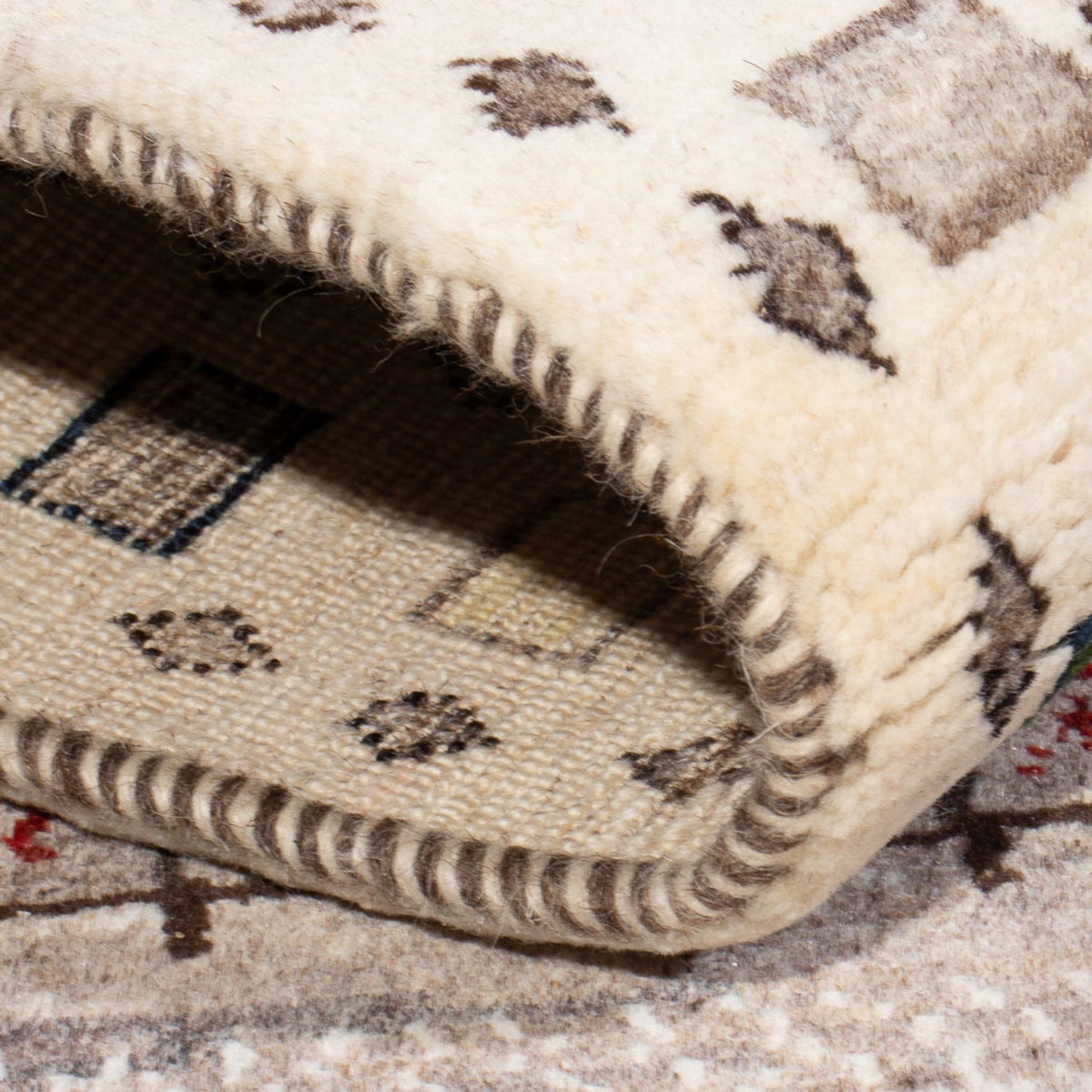 Gabbeh Tapijt - Loribaft Perzisch - 134 x 86 cm - veelkleurig