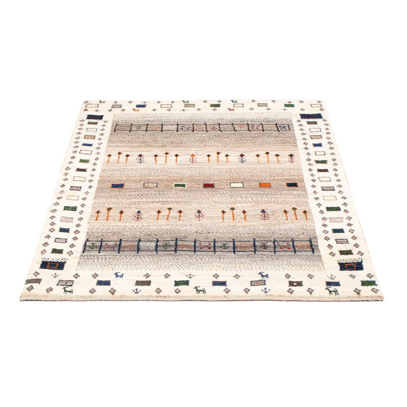 Gabbeh Tapijt - Loribaft Perzisch - 134 x 86 cm - veelkleurig