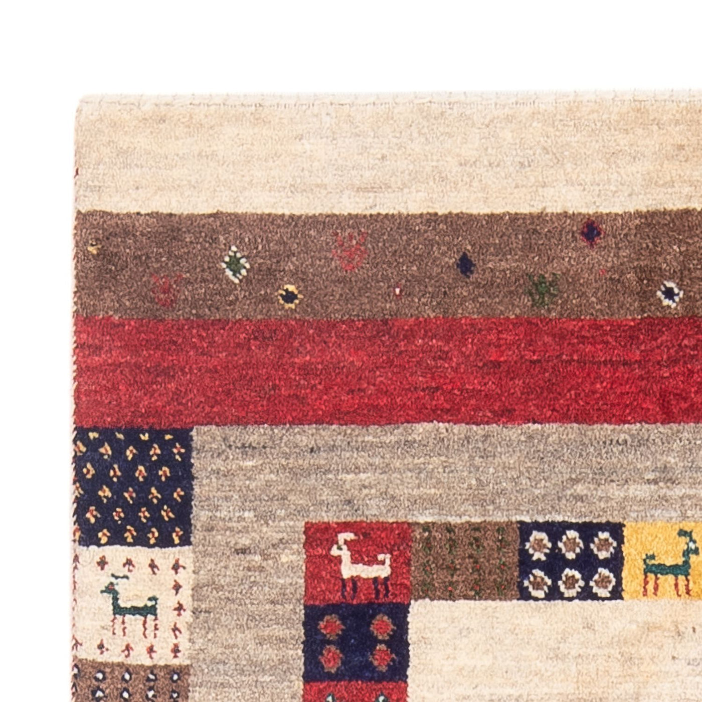 Loribaft Tapijt 122x83cm - Perserteppich Wollteppich