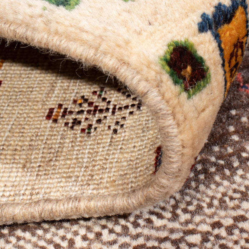 Gabbeh Tapijt - Loribaft Perzisch - 123 x 86 cm - veelkleurig