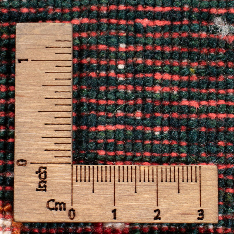 Gabbeh Tapijt - Loribaft Perzisch - 136 x 85 cm - donkergroen