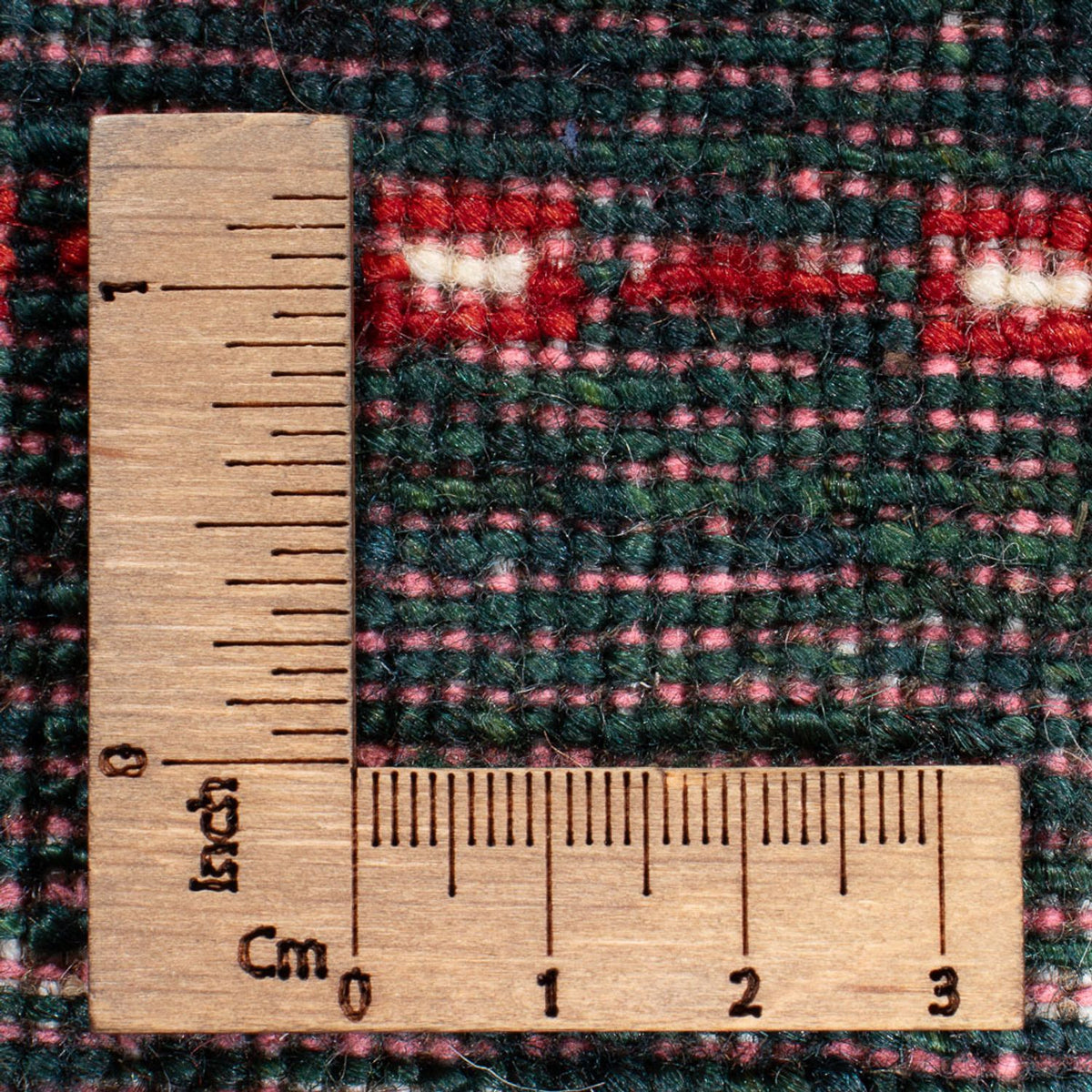 Gabbeh Tapijt - Loribaft Perzisch - 135 x 85 cm - donkergroen