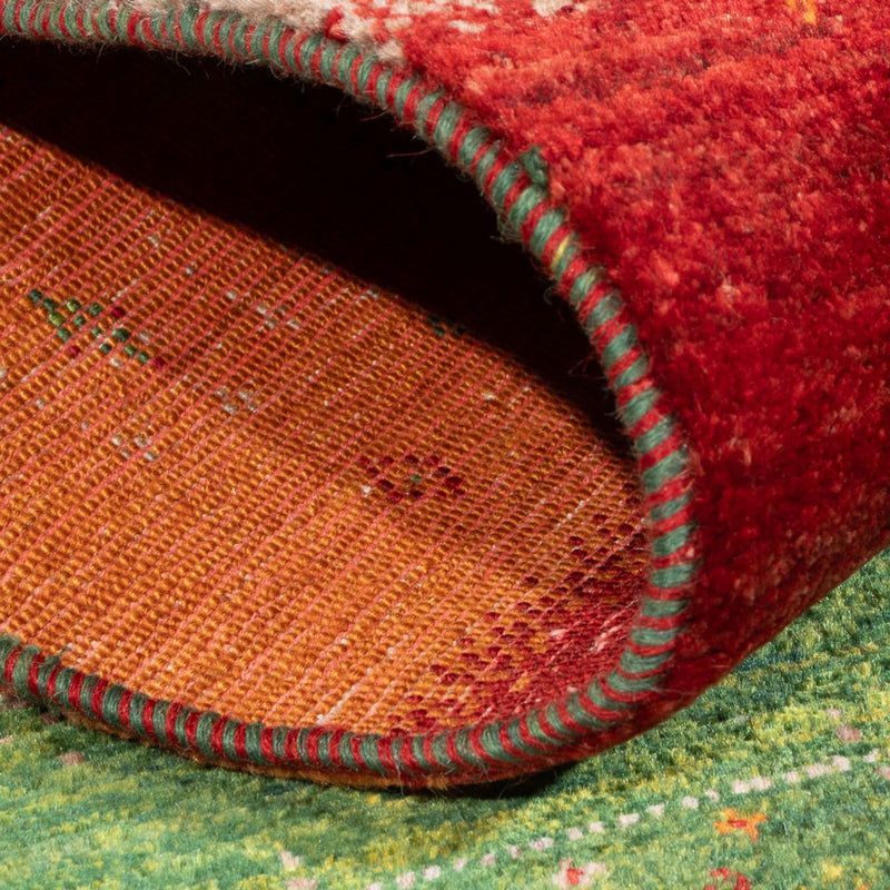 Gabbeh Tapijt - Loribaft Perzisch - 135 x 85 cm - veelkleurig