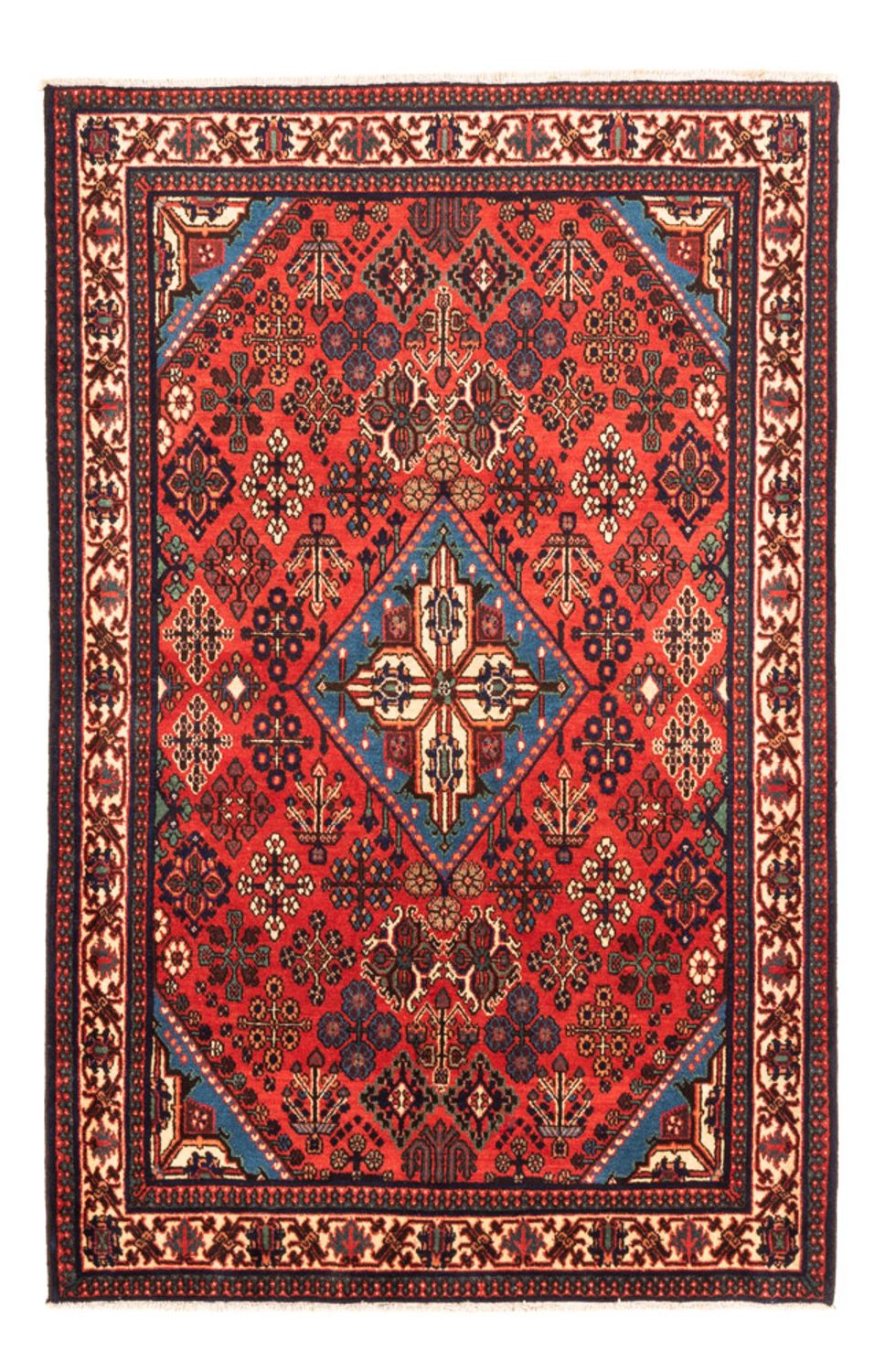 Perzisch Tapijt - Nomadisch - 156 x 105 cm - rood