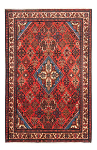 Perzisch Tapijt - Nomadisch - 156 x 105 cm - rood