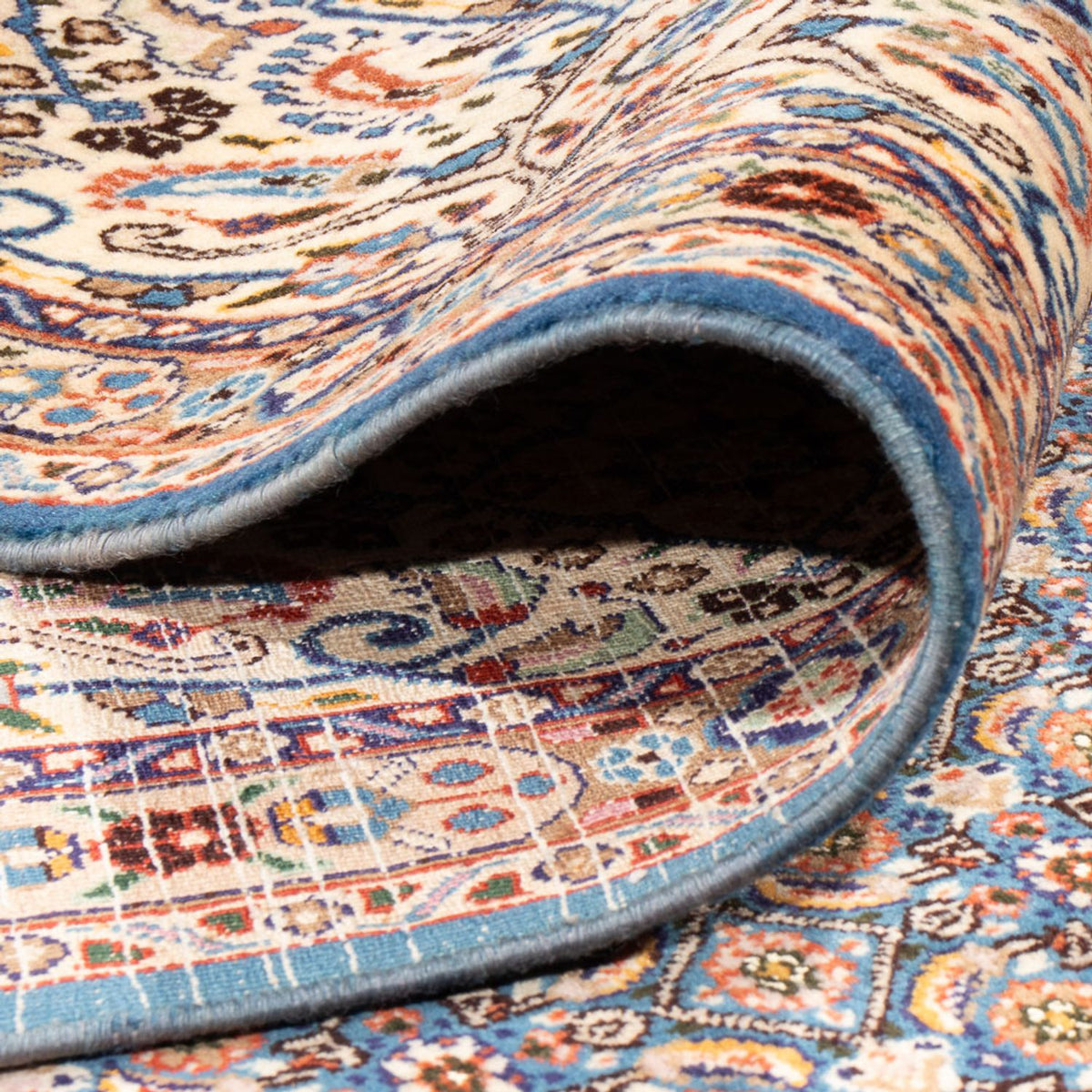 Perzisch tapijt - Klassiek - 340 x 242 cm - donkerblauw