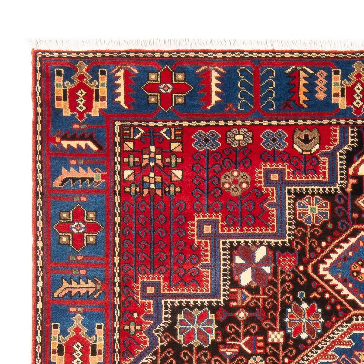 Perzisch Tapijt - Nomadisch - 200 x 143 cm - rood