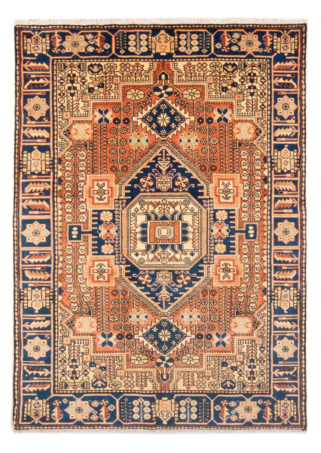 Perzisch Tapijt - Nomadisch - 200 x 140 cm - licht beige