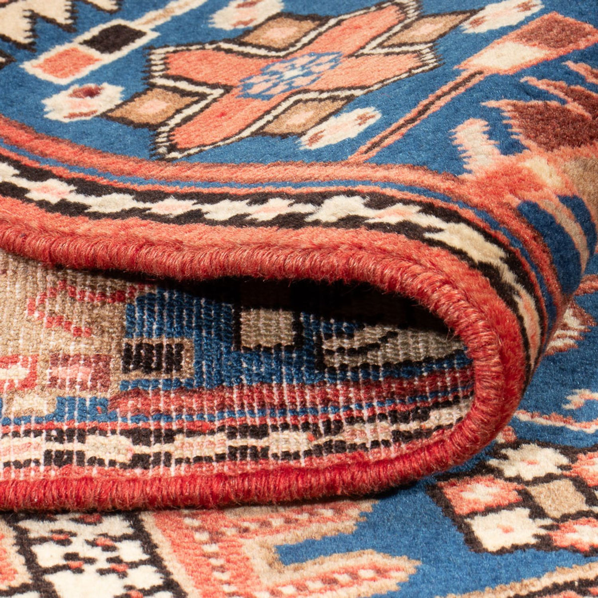 Perzisch Tapijt - Nomadisch - 205 x 137 cm - blauw