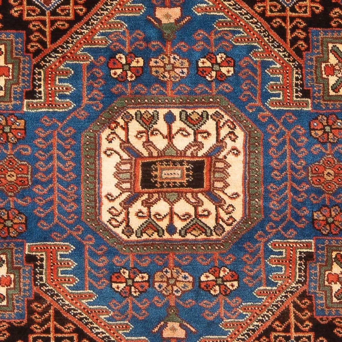 Perzisch Tapijt - Nomadisch - 196 x 150 cm - blauw