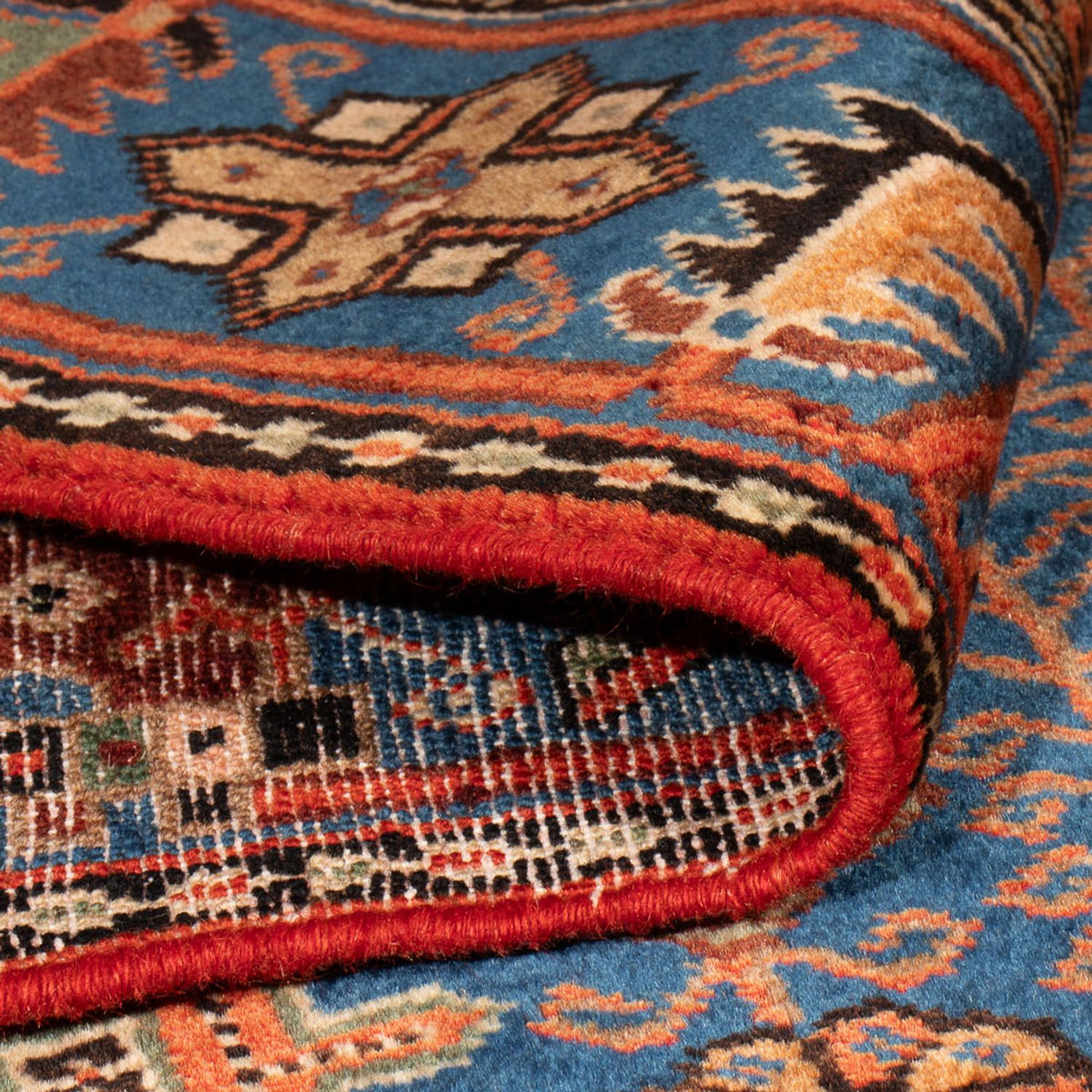 Perzisch Tapijt - Nomadisch - 196 x 150 cm - blauw