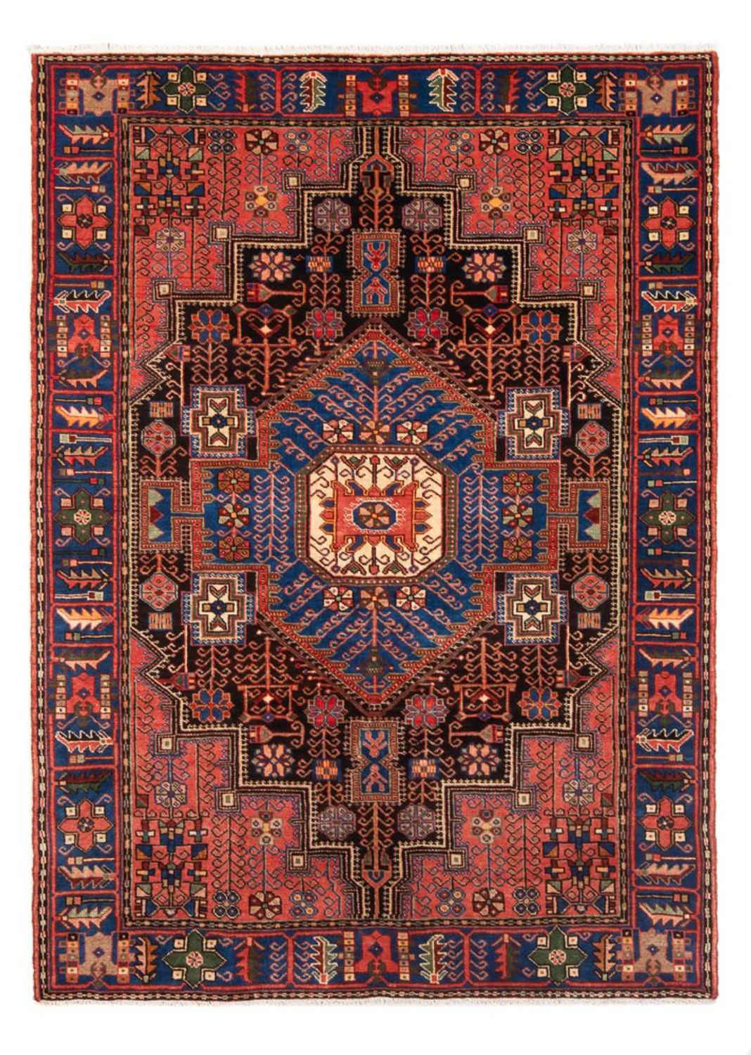 Perzisch Tapijt - Nomadisch - 205 x 148 cm - blauw