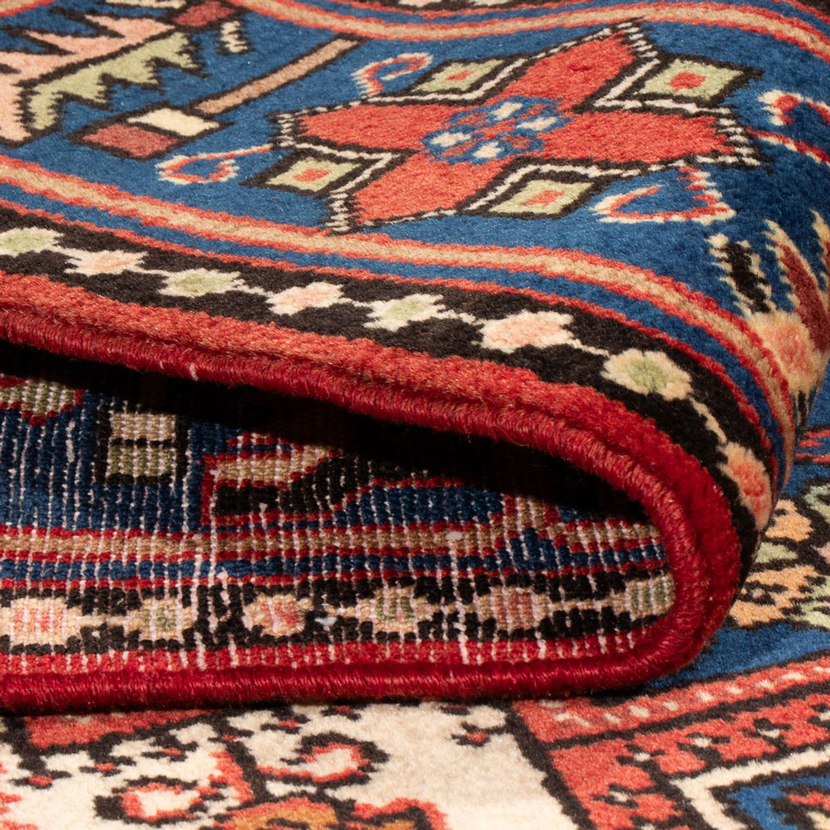 Perzisch Tapijt - Nomadisch - 200 x 146 cm - blauw