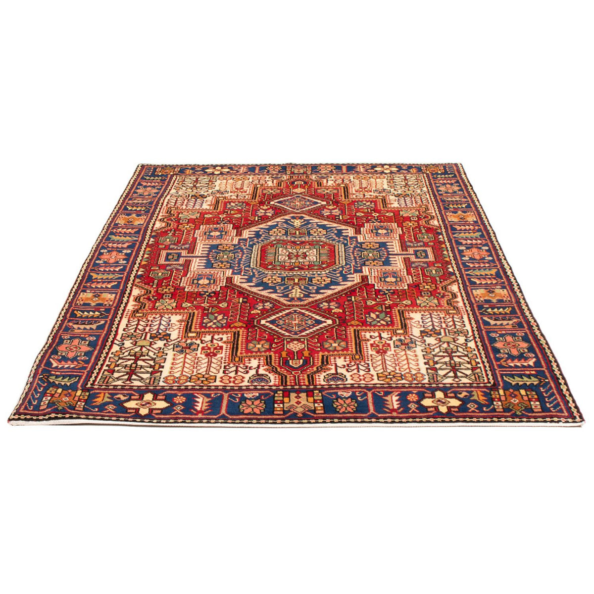 Perzisch Tapijt - Nomadisch - 197 x 136 cm - blauw