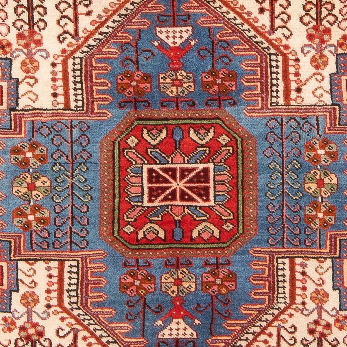 Perzisch Tapijt - Nomadisch - 199 x 150 cm - blauw