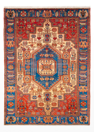 Perzisch Tapijt - Nomadisch - 210 x 142 cm - blauw