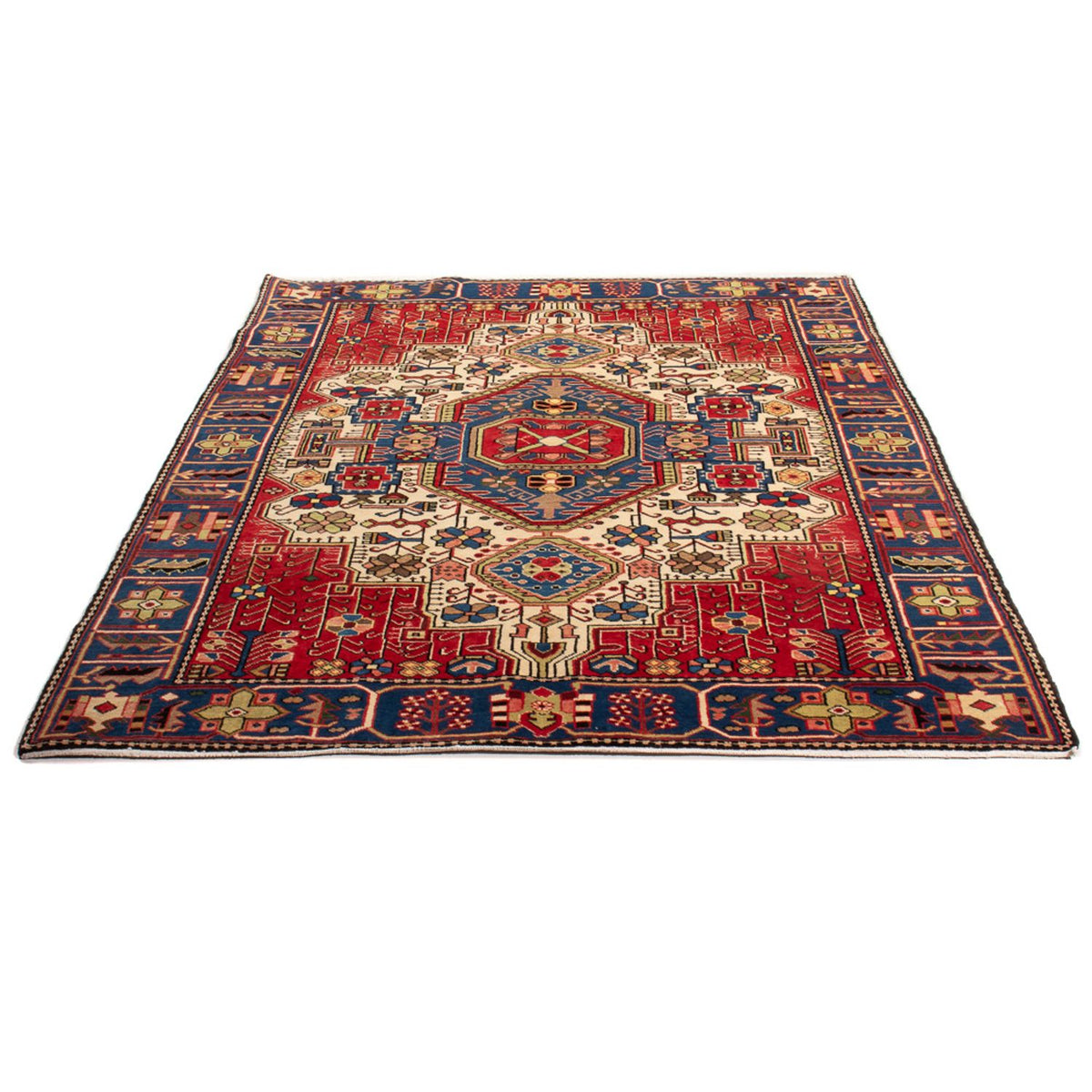 Perzisch Tapijt - Nomadisch - 202 x 130 cm - blauw