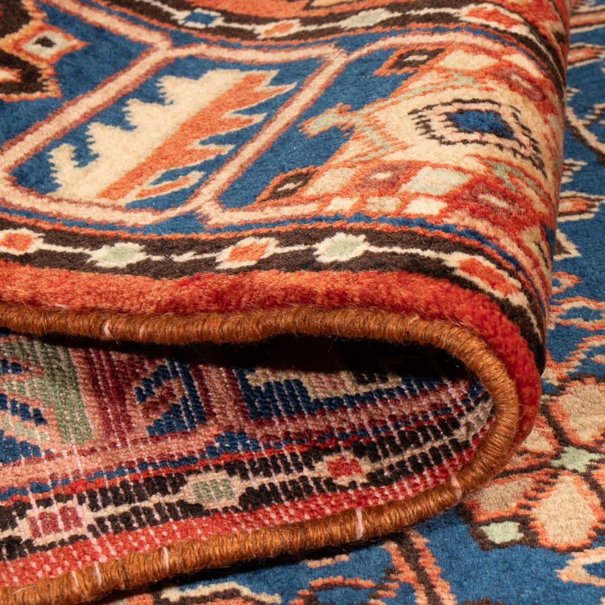 Perzisch Tapijt - Nomadisch - 202 x 140 cm - donkerblauw