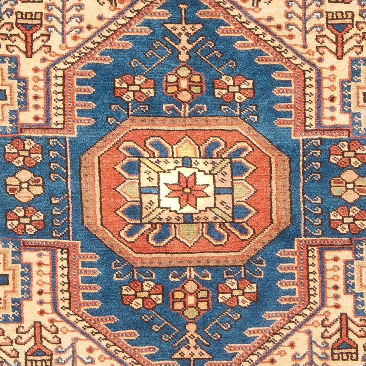 Perzisch Tapijt - Nomadisch - 195 x 138 cm - blauw
