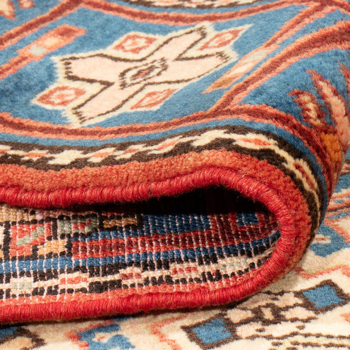 Perzisch Tapijt - Nomadisch - 195 x 138 cm - blauw